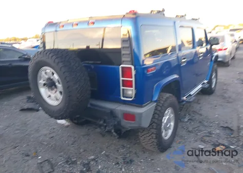 2006 Hummer H2 Suv из США, поврежденный, VIN 5GRGN23U86H106747